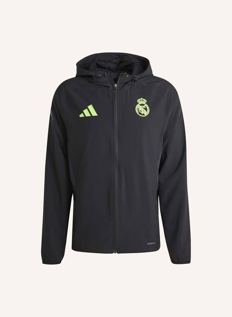Adidas Real Madrid Tiro 25 Pro Vis Tech Travel Jacke schwarz Adidas Real Madrid Tiro 25 Pro Vis Tech Travel Jacke schwarz von Adidas