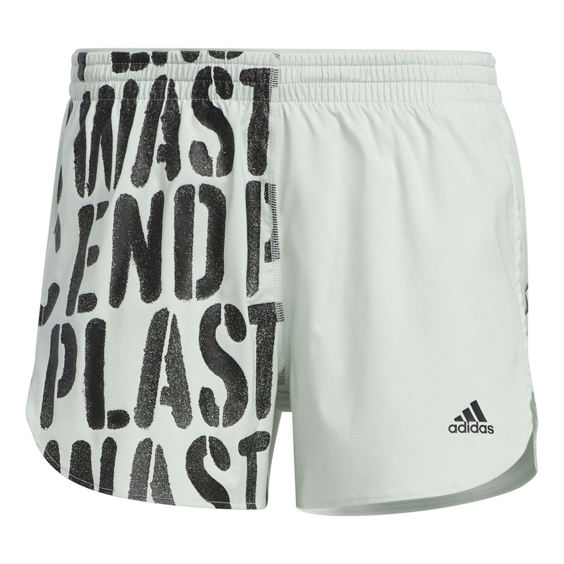 Adidas Run Fast Inner Briefs Laufshorts Damen Grün Gr. L von Adidas