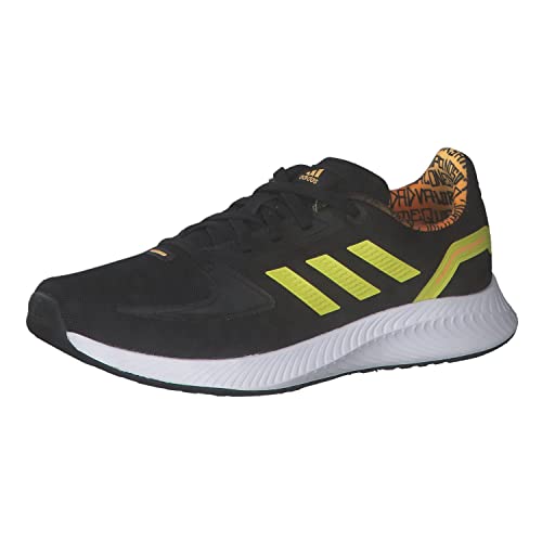 Adidas Runfalcon 2.0 Laufschuh, Core Black Bright Yellow Solar Gold, 38 2/3 EU von adidas