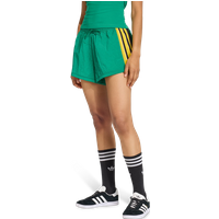 Adidas Santiago Woven Shorts Damen Kurze Hosen - Grün - Größe 40 - Nylon von Adidas