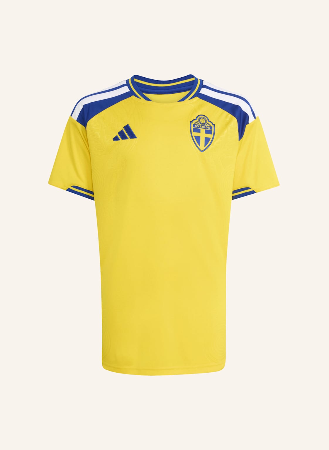 Adidas Schweden 26 Kids Heimtrikot gelb von Adidas