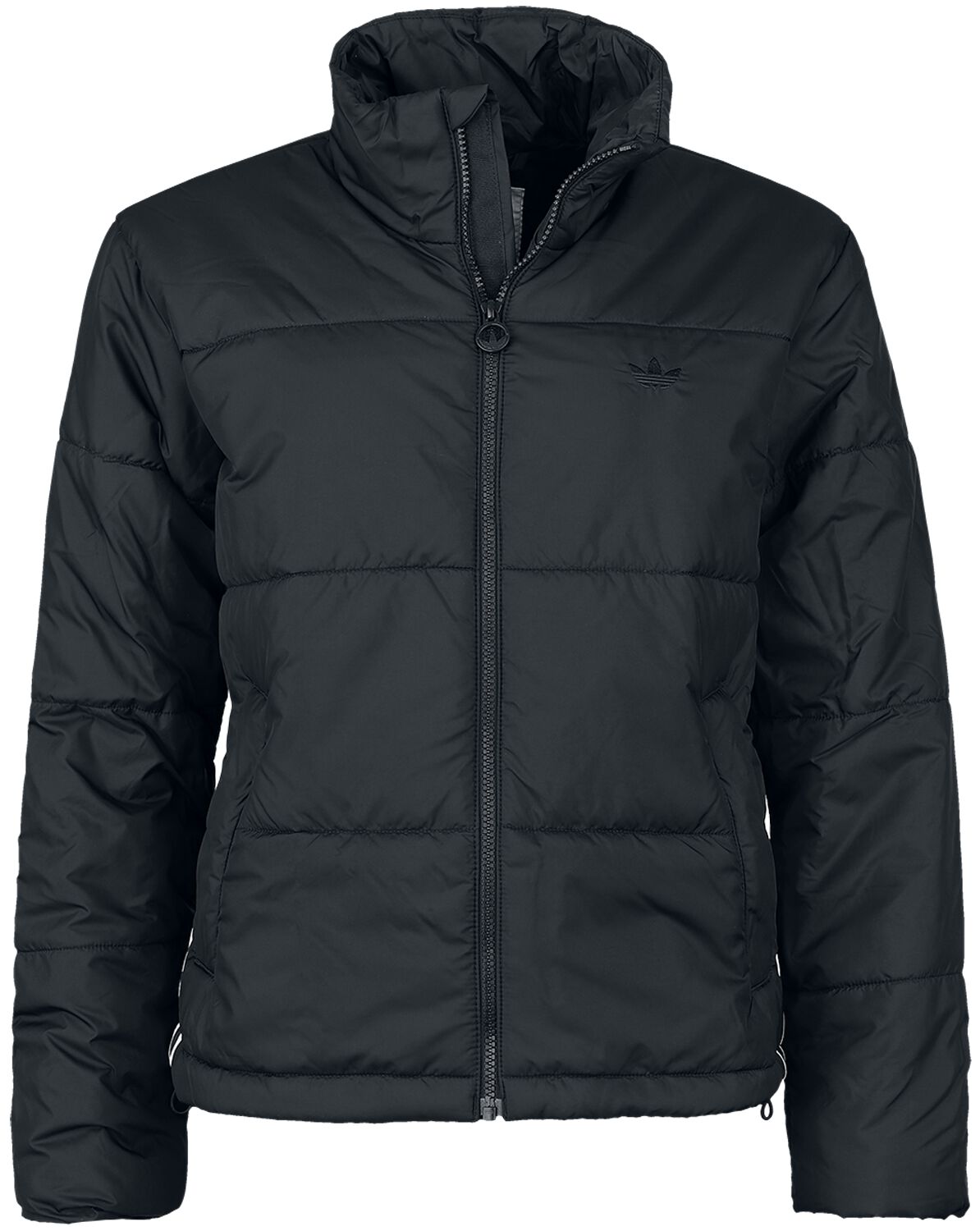 Adidas Short Puffer Übergangsjacke schwarz in XS von Adidas