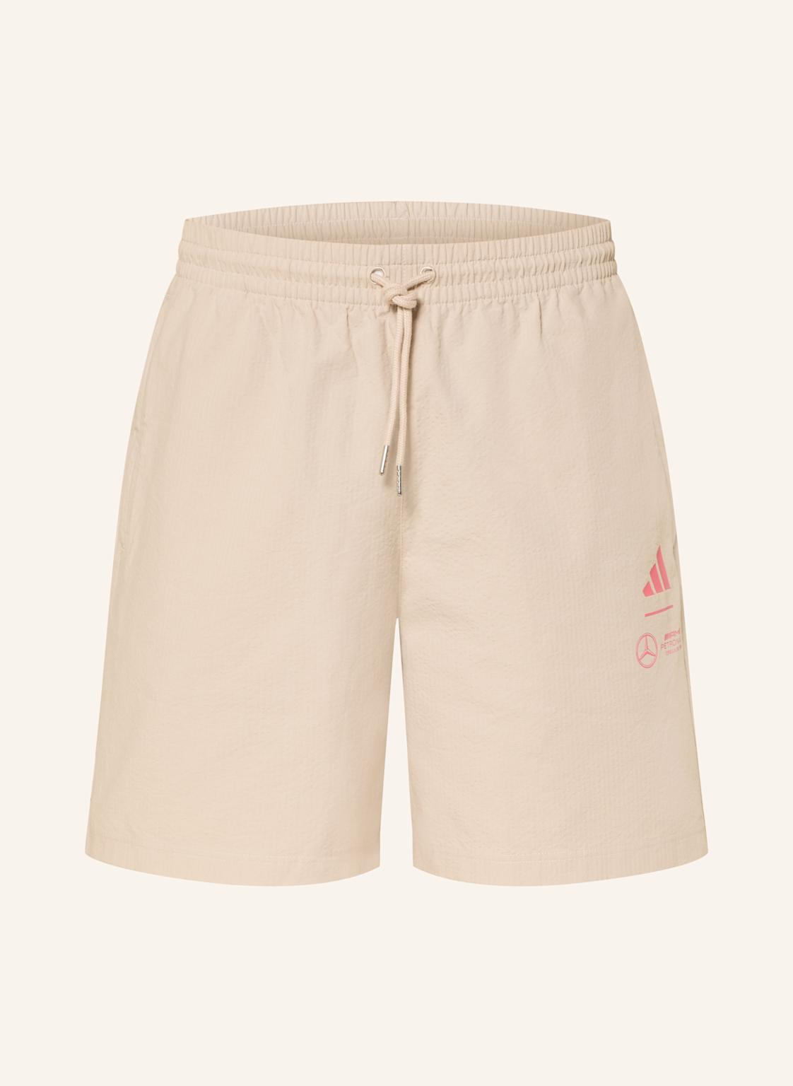Adidas Shorts Mercedes - Amg Petronas Formula One Team beige von Adidas