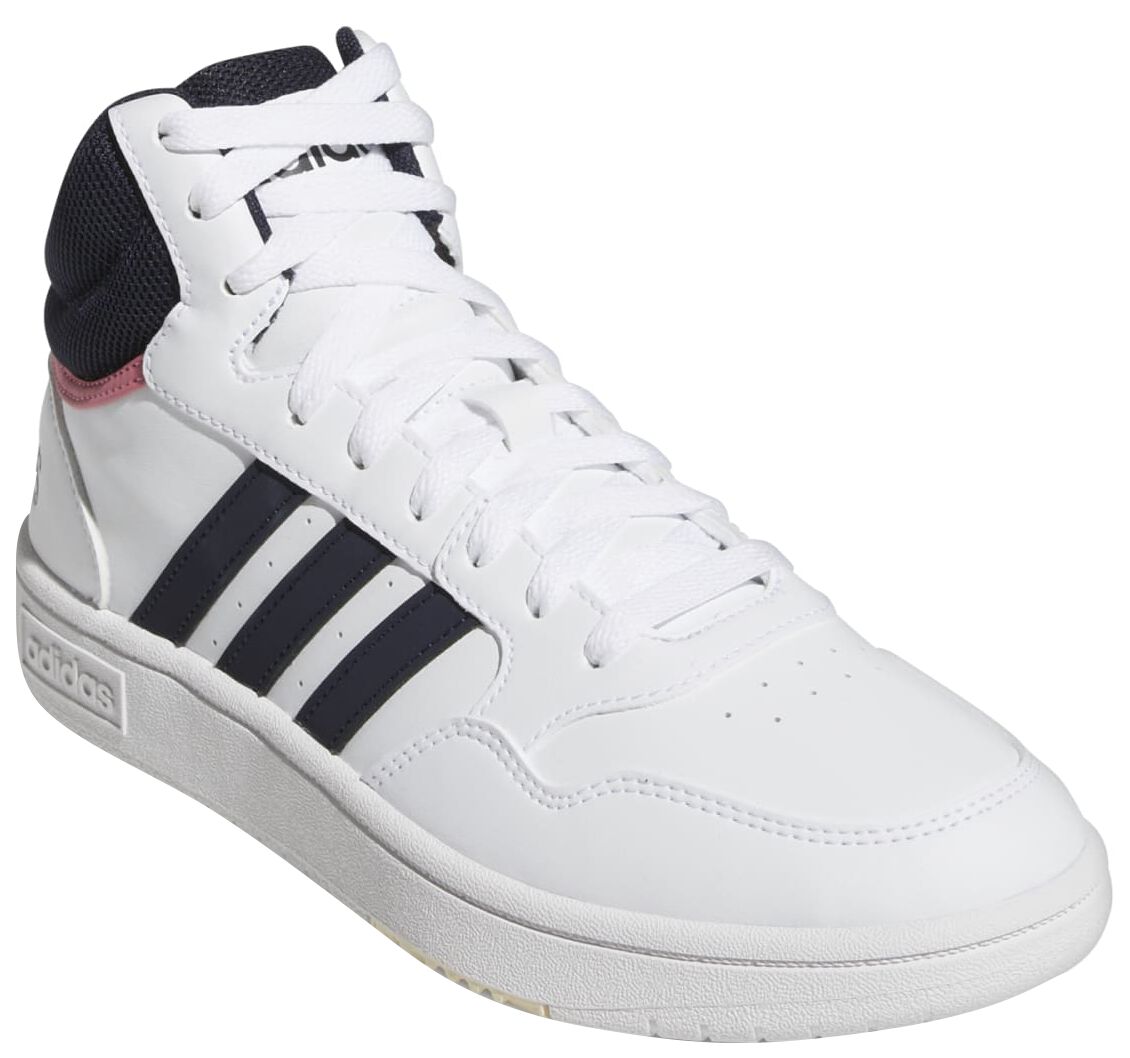 Adidas Sneaker high - Hoops 3.0 Mid - EU36 bis EU38 - für Damen - Größe EU36 - weiß von Adidas