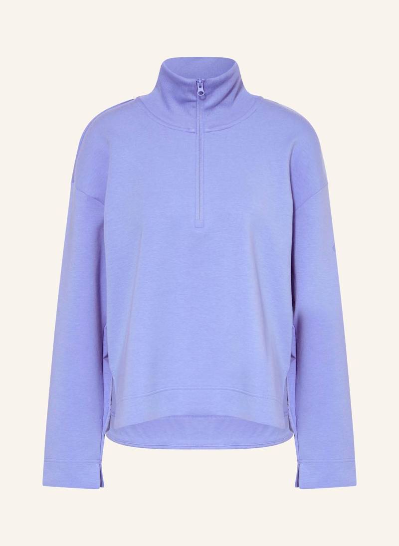 Adidas Troyer Soft Lux Quarter Zip blau von Adidas