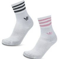 Adidas Solid Crew 2 Pack Unisex Socken - Weiß - Größe: 40-42 - Baumwolle - Foot Locker von Adidas