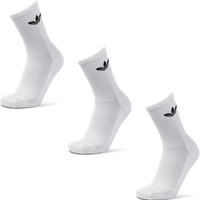 Adidas Solid Crew 3 Pack Unisex Socken - Weiß - Größe 40-42 von Adidas