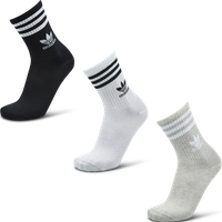 Adidas Solid Crew 3 Pack Unisex Socken - Weiß - Größe 37-39 von Adidas