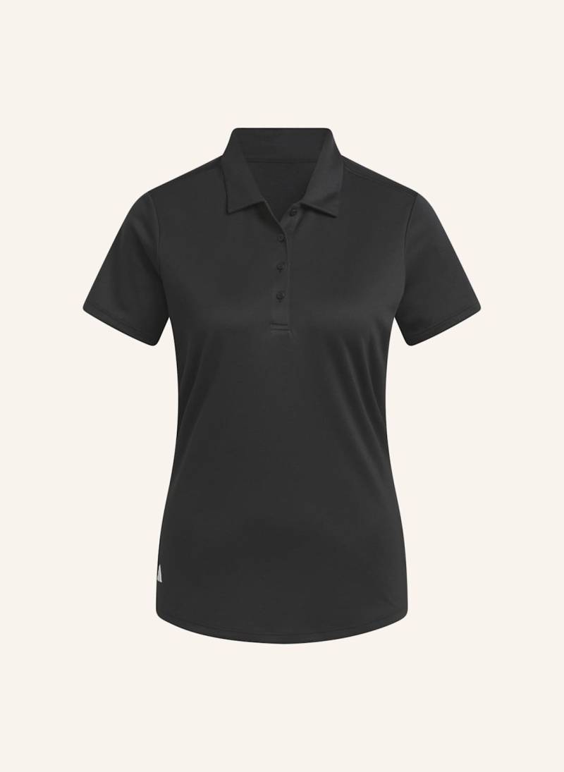 Adidas Solid Performance Short Sleeve Poloshirt Für Damen schwarz von Adidas