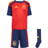 Adidas Spain 26 Home Set Kinder Trikots/Replikate - Rot - Größe 99 - 104 CM - Poly Mesh von Adidas