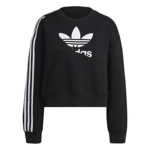 adidas Split Women Sweater Sweatshirt (34, Black) von adidas