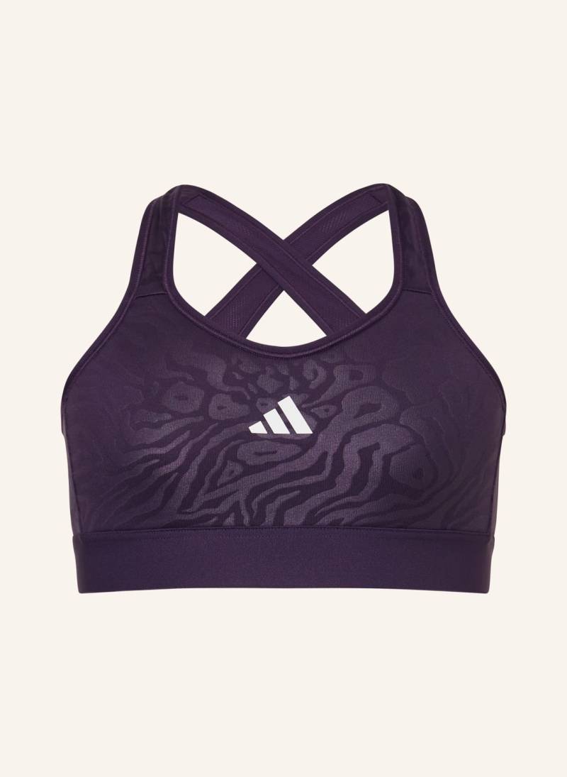 Adidas Sport-Bh All Sports Mit Mesh lila von Adidas