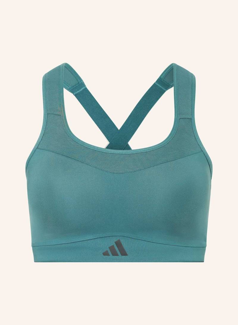 Adidas Sport-Bh Tlrd Impact Training Mit Mesh gruen von Adidas