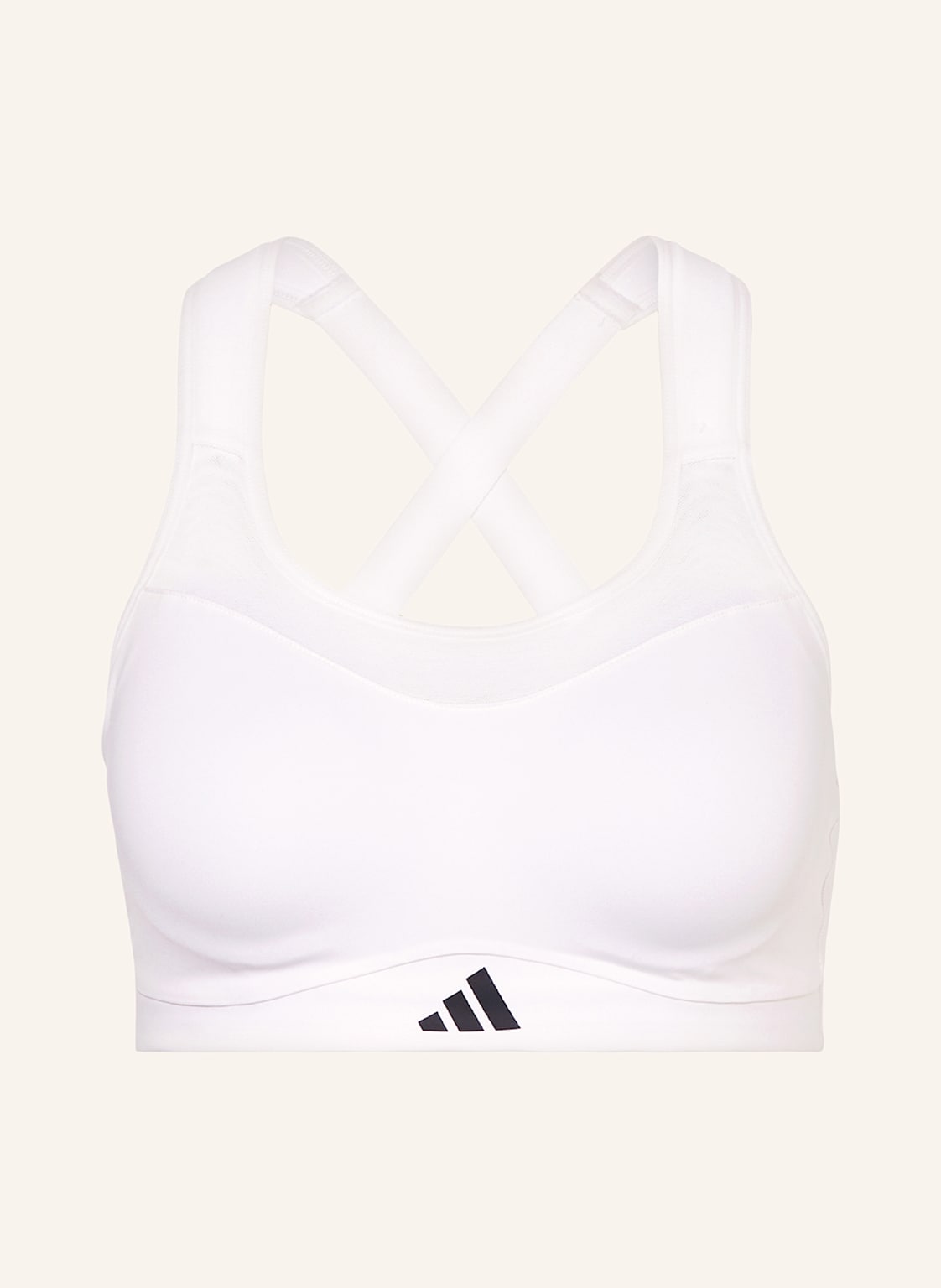 Adidas Sport-Bh Tlrd Impact Training Mit Mesh weiss von Adidas