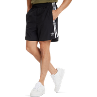 Adidas Sprinter Herren Kurze Hosen - Schwarz - Größe S - Baumwoll-Canvas von Adidas