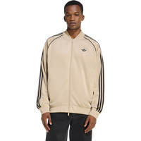 Adidas Sst Adicolor Classics Loose Track Top Herren Trainingsoberteile - Beige - Größe L - Poly Mesh von Adidas