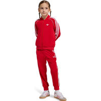 Adidas Sst Tracksuit Kinder Trainingsanzüge - Rot - Größe 117 - 122 CM - Poly Mesh von Adidas