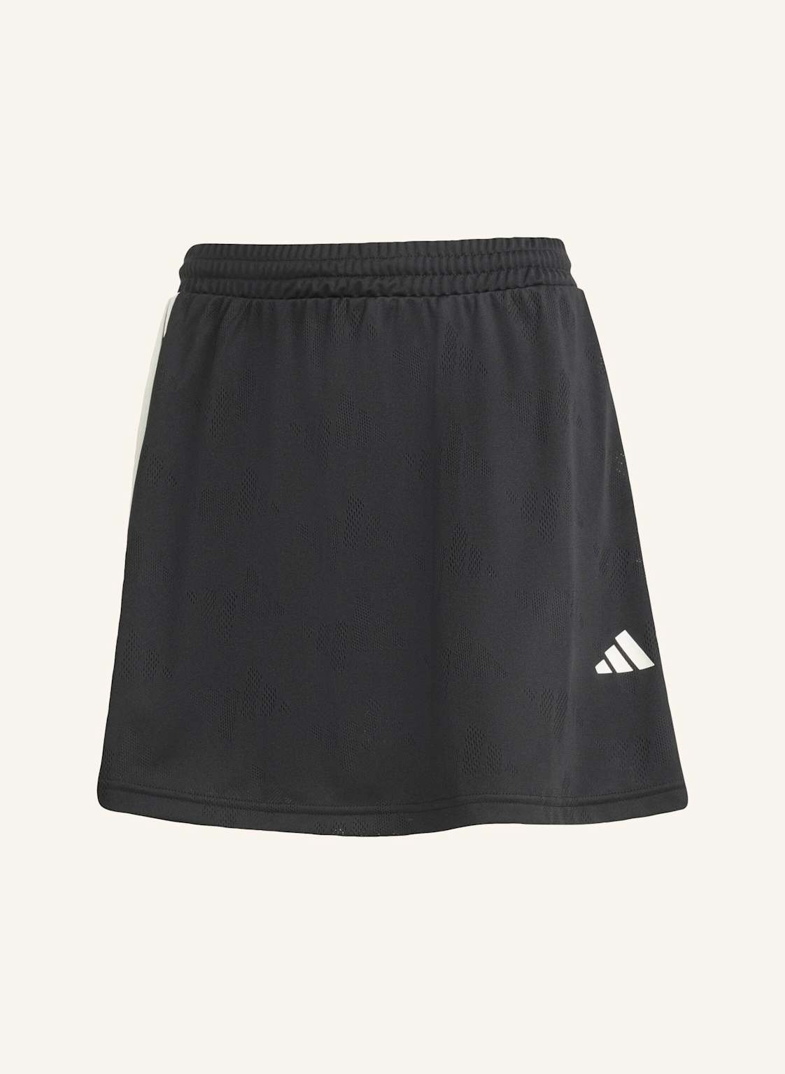 Adidas Stadium 3-Streifen Tennis Inspirierter Jacquard-Rock Mit Short schwarz von Adidas
