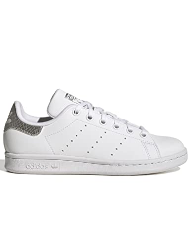 Adidas Stan Smith J Sneaker, FTWR White Grey Two Silver Met, 36 2/3 EU von adidas