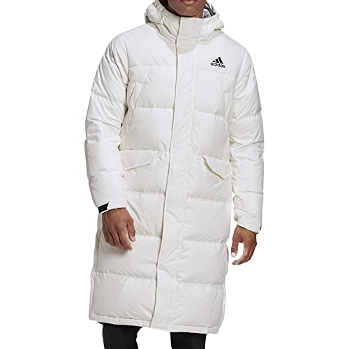 Adidas Stay Warm Herren Daunenjacke, Weiß, weiß, M von adidas