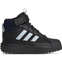Adidas Superstar Kinder Sneaker - Schwarz - Größe 30 - Netz/Synthetik von Adidas