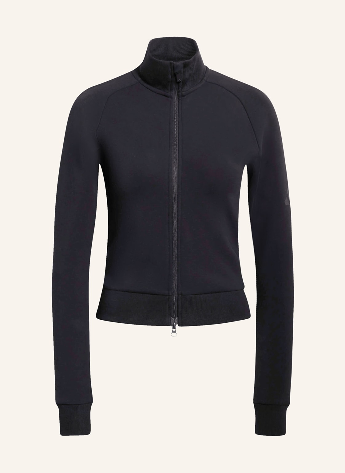 Adidas Sweatjacke Soft Lux schwarz von Adidas