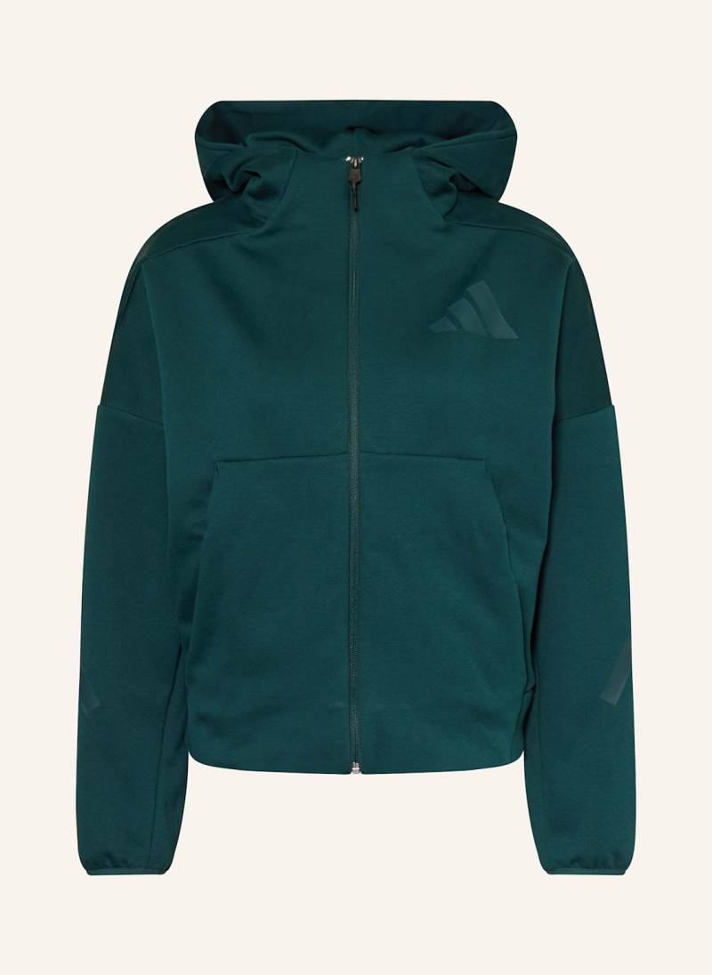 Adidas Sweatjacke Z.N.E. gruen von Adidas
