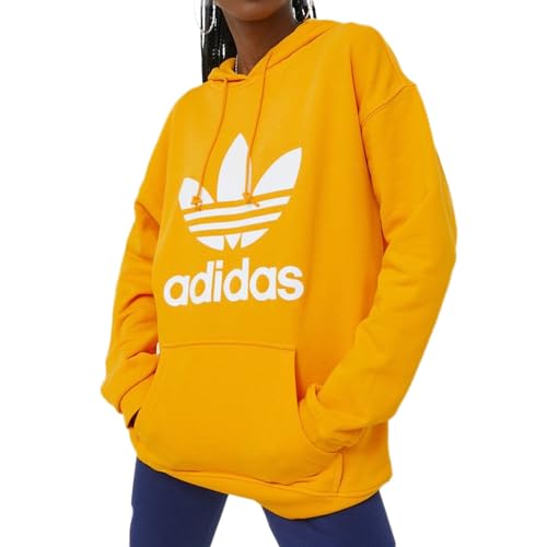 Adidas Sweatshirt Orange Damen TRF Hoodie, Orange, 40 von adidas