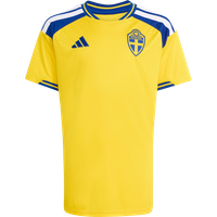 Adidas Sweden 26 Home Kids Jersey Kleinkind Trikots/Replikate - Gelb - Größe 147 - 152 CM - Poly Mesh von Adidas