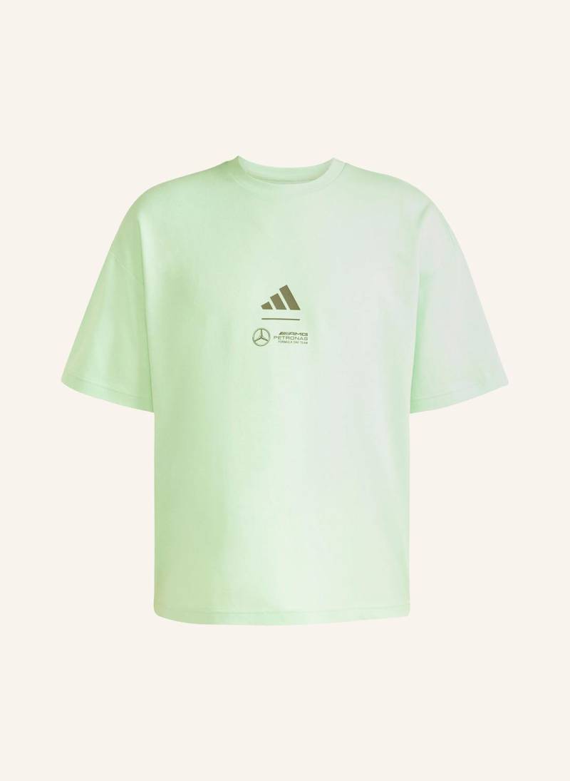 Adidas T-Shirt Mercedes - Amg Petronas Formula One Team Premium Woven blau von Adidas
