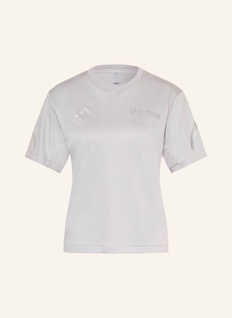 Adidas T-Shirt Mercedes - Amg Petronas Formula One Team Silver Arrows grau von Adidas