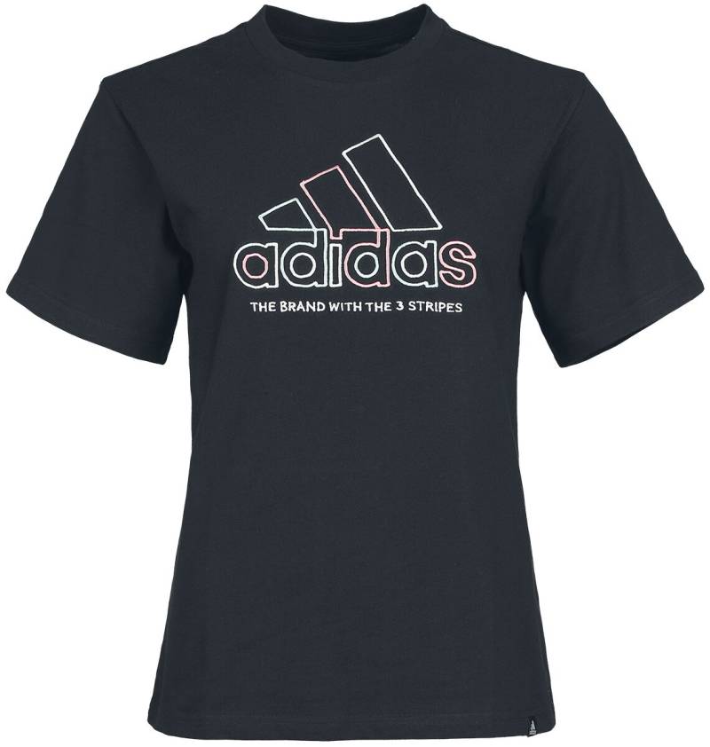 Adidas T-Shirt - W XPRESS LOGO - S - für Damen - Größe S - schwarz Adidas T-Shirt - W XPRESS LOGO - S - für Damen - Größe S - schwarz von Adidas