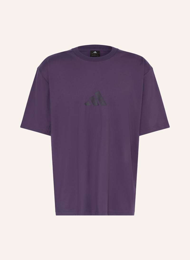 Adidas T-Shirt Z.N.E. lila von Adidas