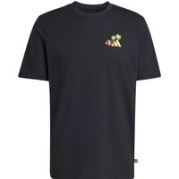 Adidas T-Shirt aus Baumwolle mit Logo-Aufnäher von Adidas