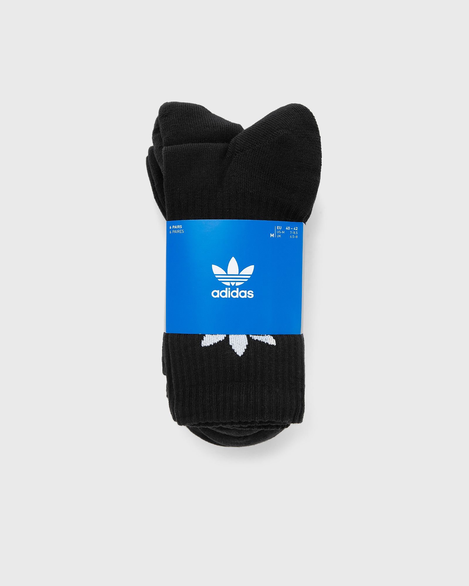 Adidas TREFOIL CREW S 6P men Socks black in Größe:L Adidas TREFOIL CREW S 6P men Socks black in Größe:L von Adidas