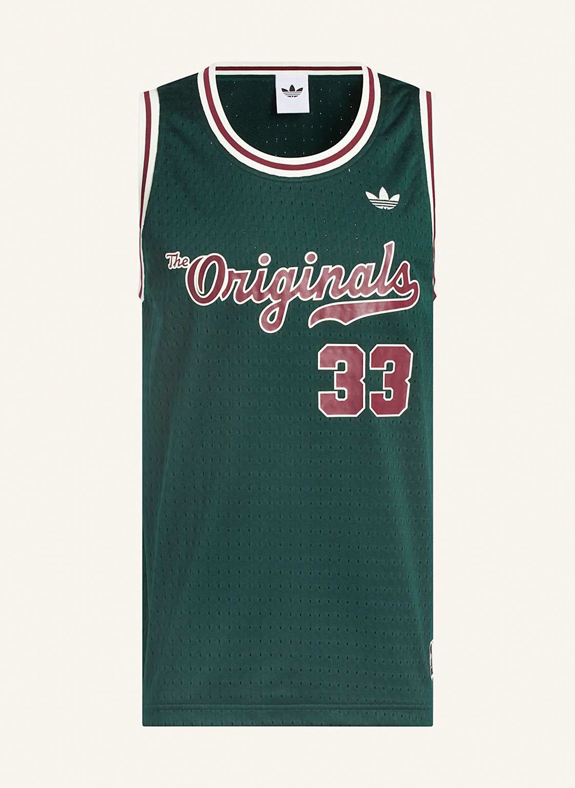 Adidas Tanktop Basketball Jersey gruen von Adidas