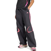 Adidas Teamgeist Adicolor Track Bottoms Damen Hosen - Schwarz - Größe 34 - Nylon von Adidas