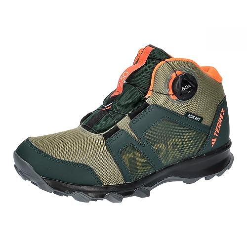 Adidas Terrex Boa Mid R.Rdy K Shoes-High (Non-Football), Shadow Green/Pulse Olive/Impact Orange, 35 EU von adidas