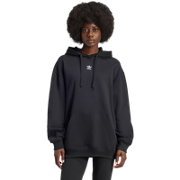 Adidas Terry Damen Kapuzenpullover - Schwarz - Größe 40 - Baumwoll-Jersey von Adidas