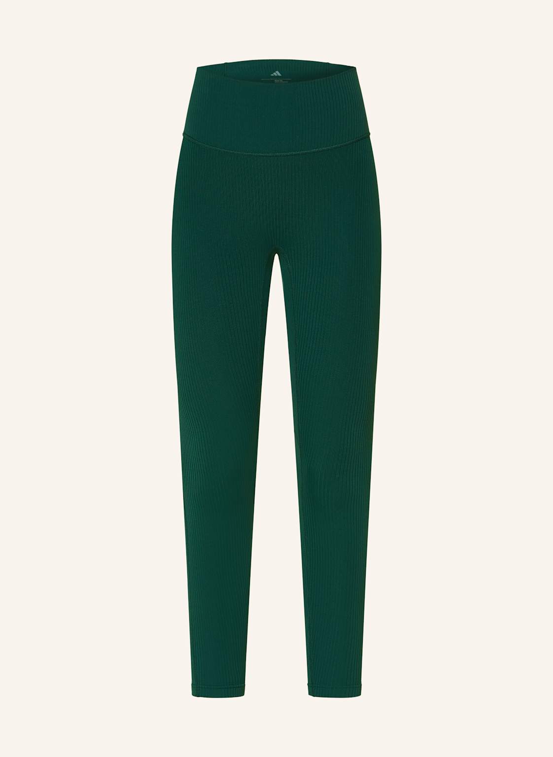 Adidas Tights All Me Rib 7/8 Leggings gruen von Adidas
