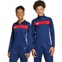 Adidas Tiro 25 Essentials Kinder T-Shirts - Blau - Größe 123 - 128 CM - Poly Mesh von Adidas