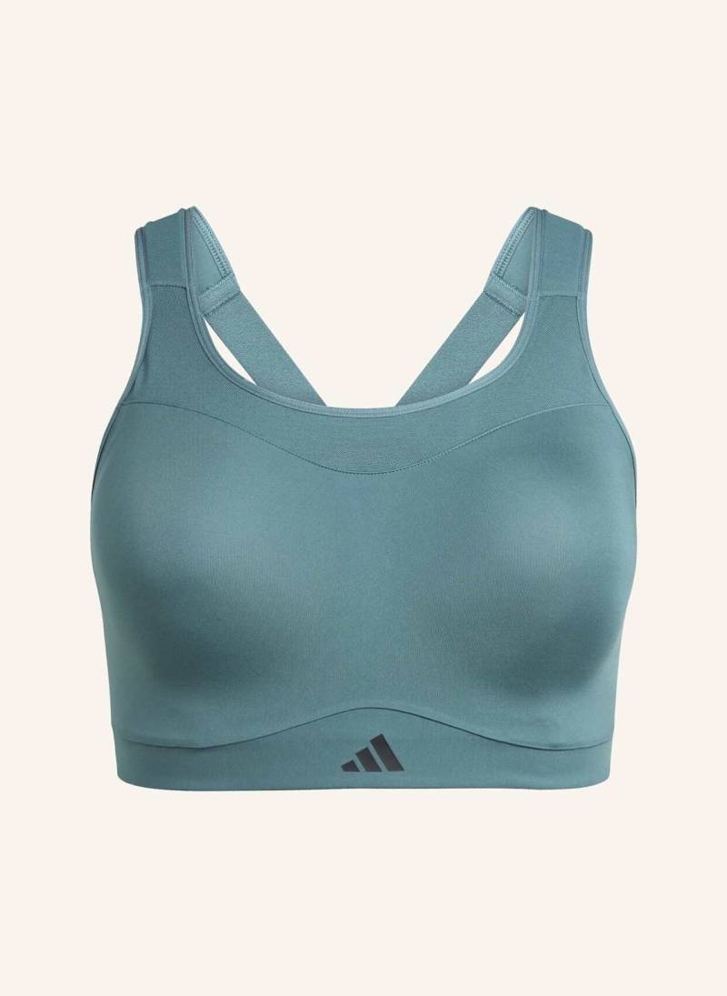 Adidas Sport-Bh Tlrd Impact Training Mit Mesh gruen von Adidas