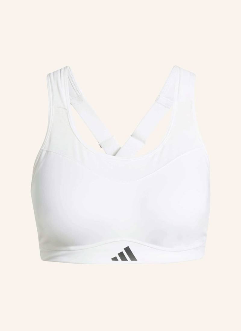 Adidas Sport-Bh Tlrd Impact Training Mit Mesh weiss von Adidas