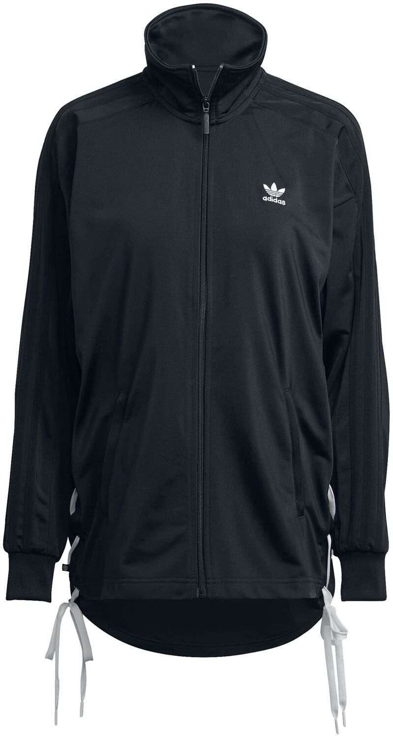 Adidas Trainingsjacke - Laced Tracktop - XS bis XL - für Damen - Größe L - schwarz von Adidas