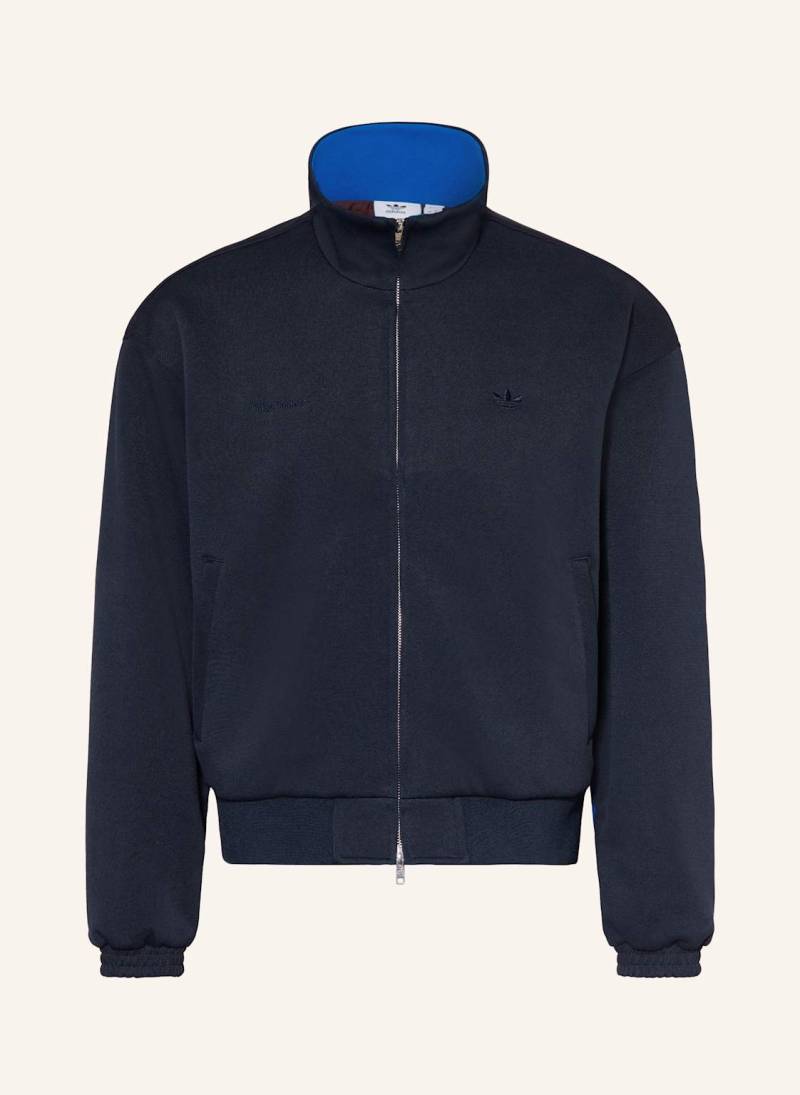 Adidas Trainingsjacke Wb Pique Tt blau von Adidas