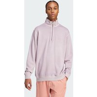 Adidas Trefoil Essentials+ Dye Half Zip Crew - Herren Sweatshirts von Adidas