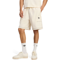 Adidas Trefoil Herren Kurze Hosen - Weiß - Größe XS - Poly Mesh von Adidas