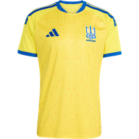 Adidas Ukraine 26 Home Replica Jersey Herren Trikots/Replikate - Gelb - Größe XS - Poly Mesh von Adidas