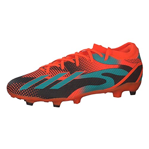 Adidas Unisex X Speedportal Messi.3 Firm Ground Boots Fußballschuhe, Solar Orange/Mint Rush/Core Black, 45 1/3 EU von Adidas
