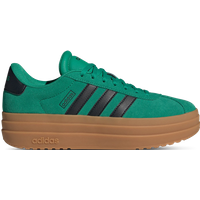Adidas Vl Court Bold Damen Sneaker - Grün - Größe 39 1/3 - Leder von Adidas